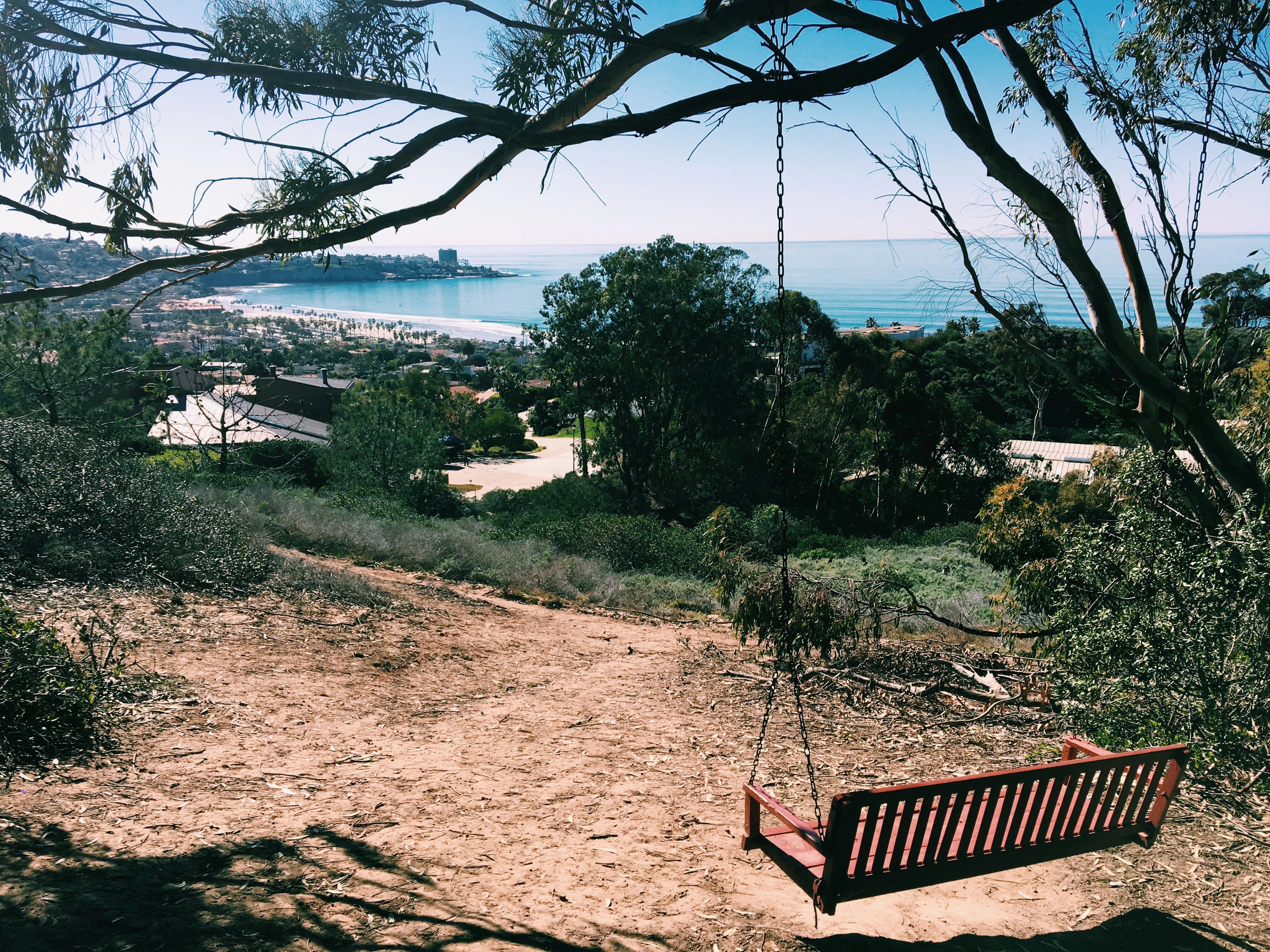 La Jolla secret swings